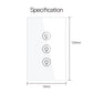 Hazer Smart Switch 3 Gang detail view