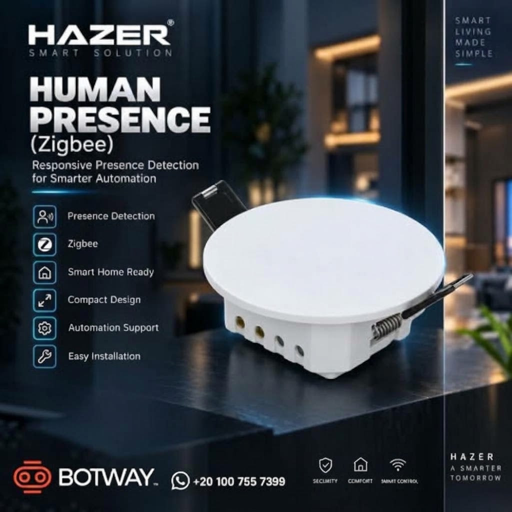 Hazer Zigbee Intelligent Human Presence Sensor main view