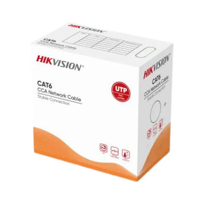 كابل الشبكة Hikvision CAT6 DS-1LN6-UU 305M