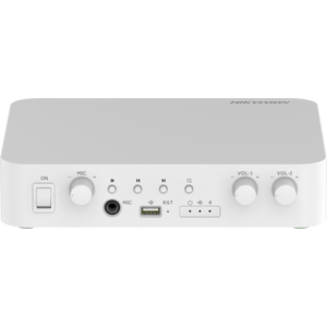 Hikvision DS-QAE1A80G1-VB(B) 80W 2-zone network amplifier main view