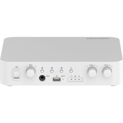 Hikvision DS-QAE1A80G1-VB(B) 80W 2-zone network amplifier main view