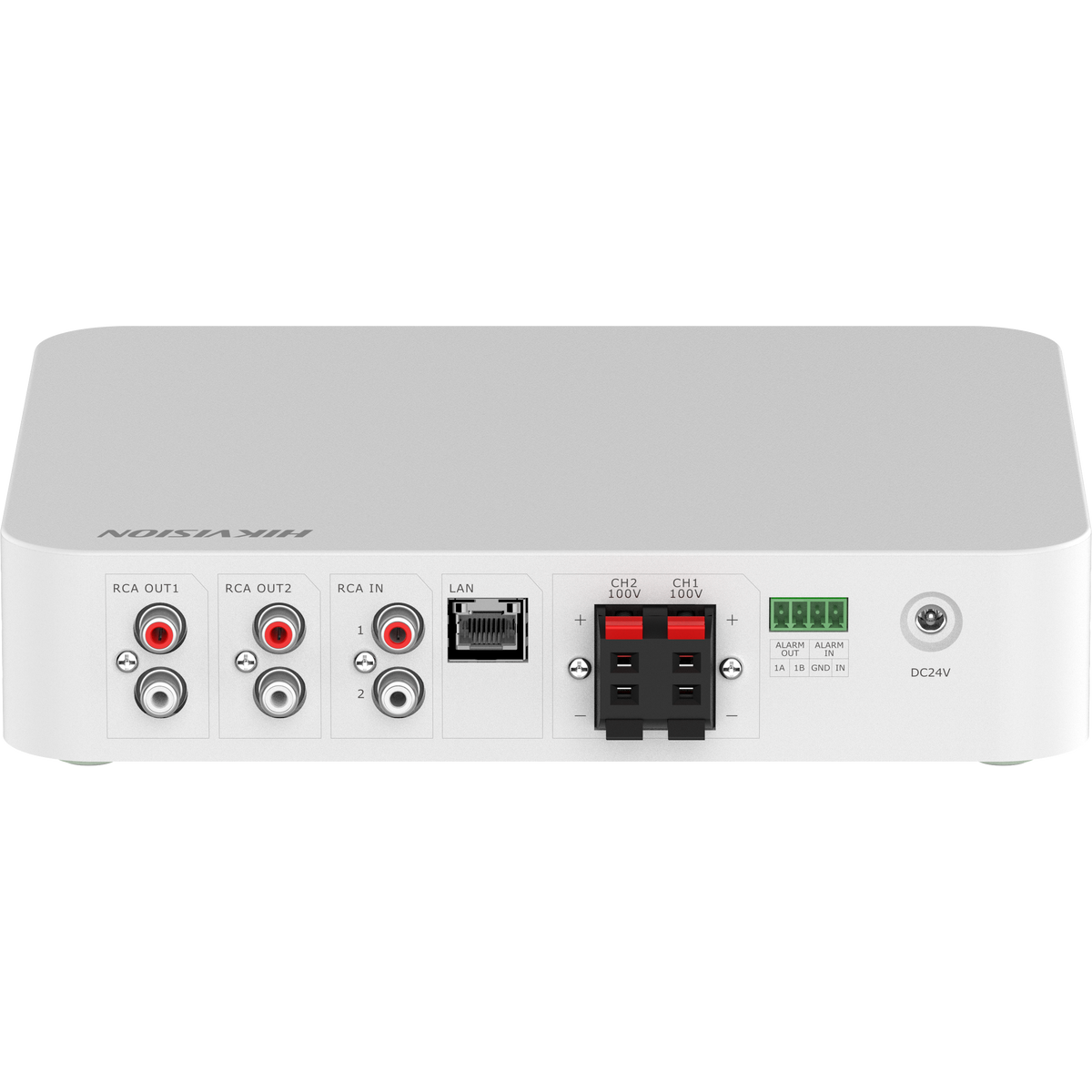 Hikvision DS-QAE1A80G1-VB(B) 80W network amplifier detail view