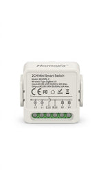 Homexa Mini Switch Smart 2 Gang Zigbee main view