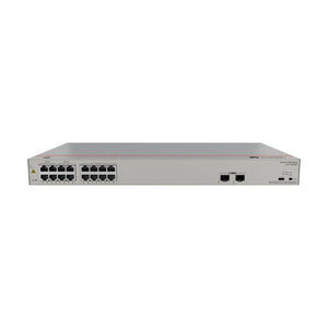 Network switch on a white background