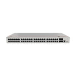 Network switch with multiple ports on a white background