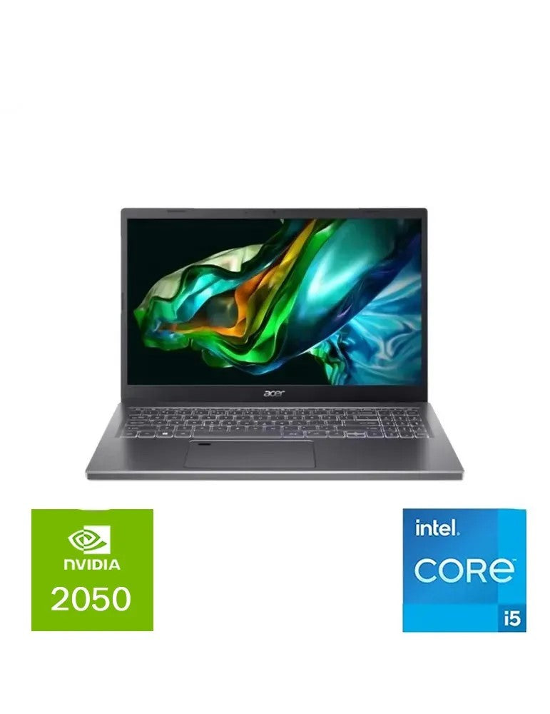 كمبيوتر محمول Acer ASPIRE 5 A515-57G-56DQ(I5(1235U)-8G-512SSD-VGA 4 RTX 2050)