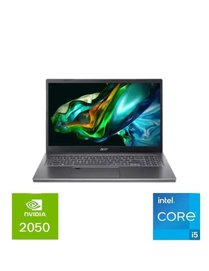كمبيوتر محمول Acer ASPIRE 5 A515-57G-56DQ(I5(1235U)-8G-512SSD-VGA 4 RTX 2050)