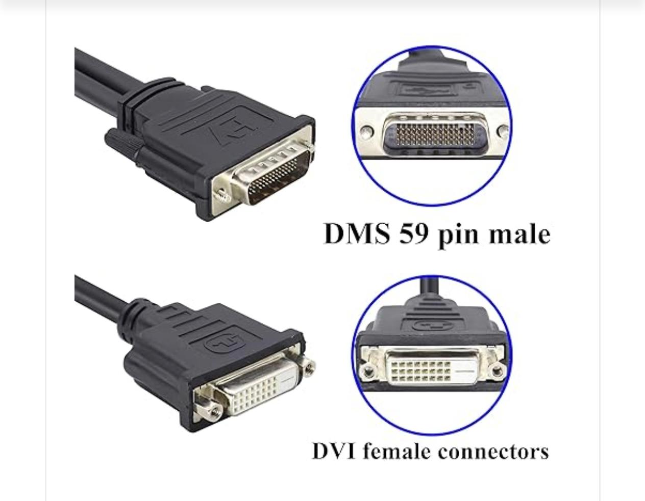 محول 59 دبوسًا إلى DVI