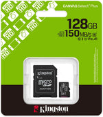 Kingston 128GB memory card main view