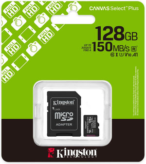 Kingston 128GB memory card main view
