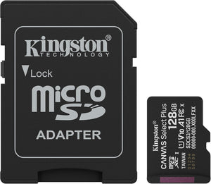 Kingston C10 memory card side view