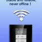LCD WiFi Smart Switch L8 Magic Panel detail view