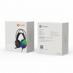 Two boxes of LACCO headphones on a white background