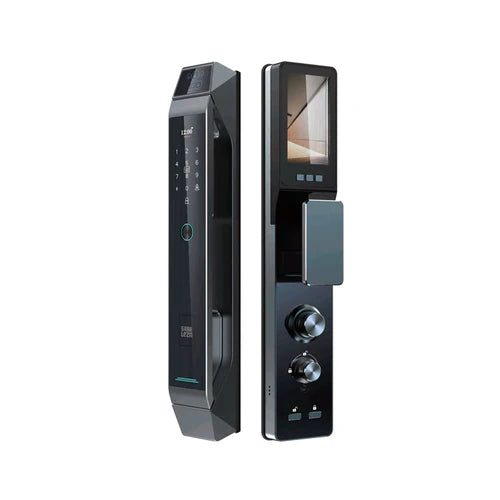 Lezn R8 Face Version smart door lock with camera and fingerprint