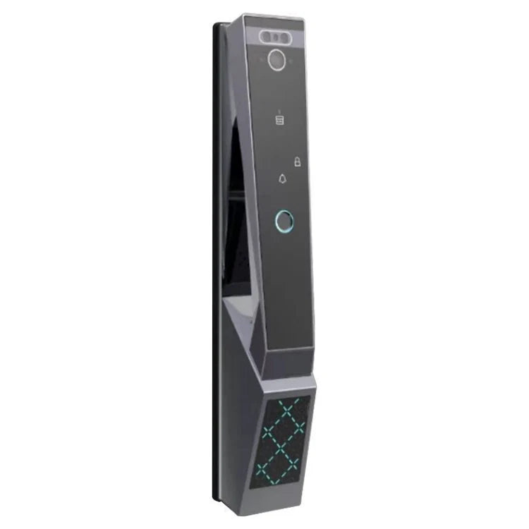 Lezn R9 face recognition fingerprint smart door lock front panel