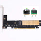 M.2 NVMe PCI adapter detail view