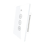 MOES WiFi smart curtain switch front view