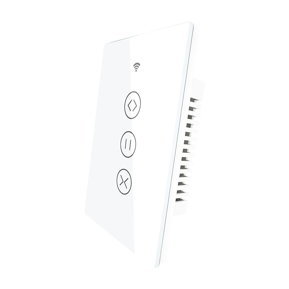 MOES WiFi smart curtain switch front view