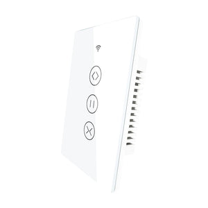 MOES WiFi smart curtain switch front view