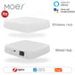 MOES ZigBee Gateway connected to smart home devices