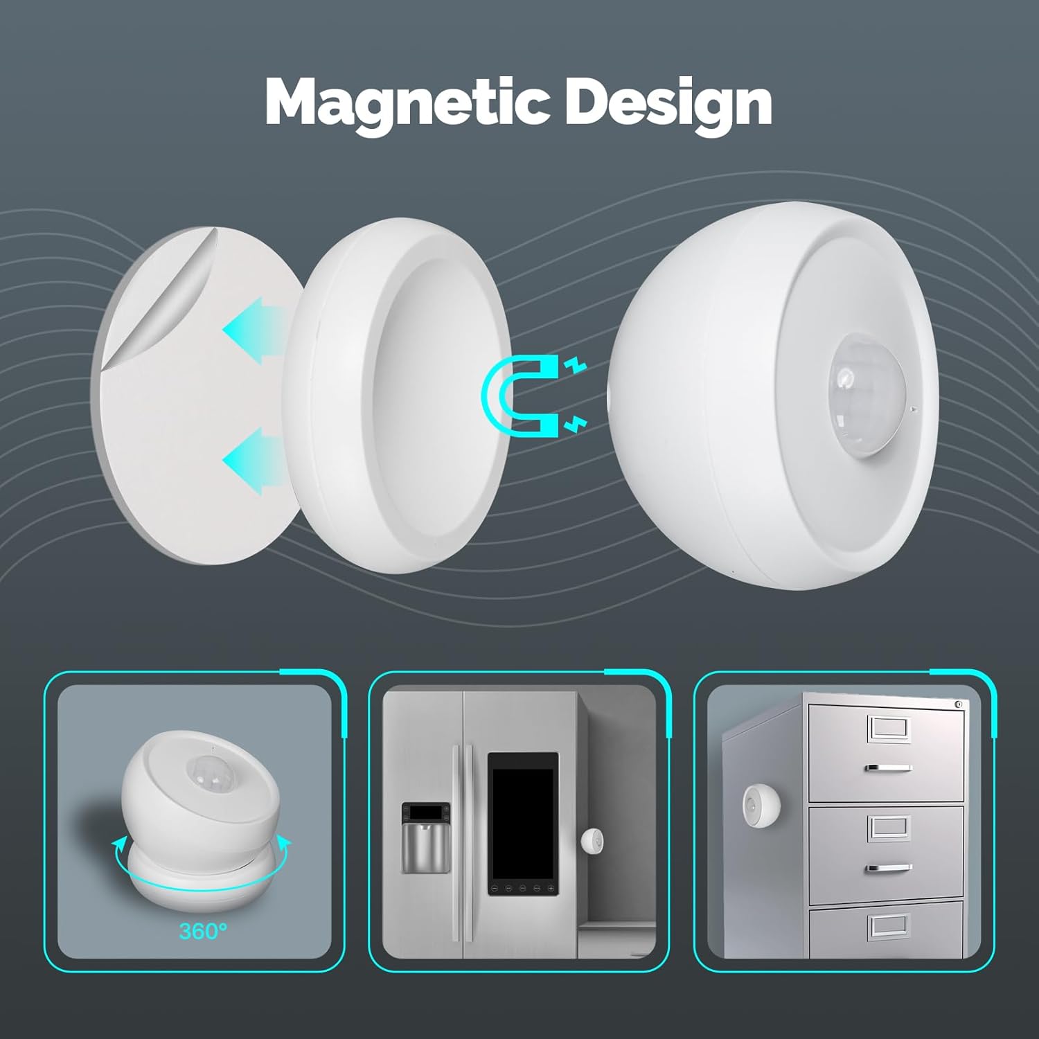MOES ZigBee PIR motion sensor installed indoors