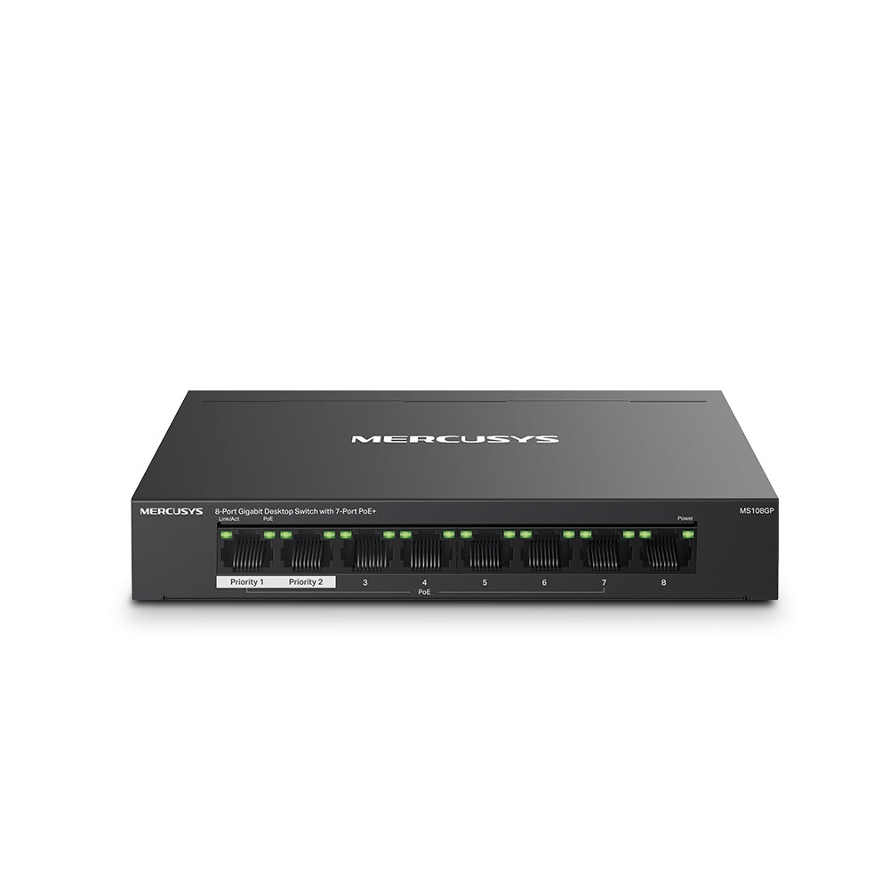 Mercusys MS108GP 8-port Gigabit desktop switch main view