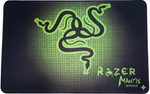 Razer Mantis Speed gaming mouse pad with green logo on a dark background