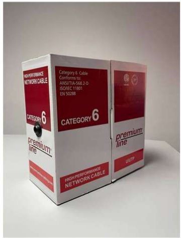 Premium Line CAT6 cable side view