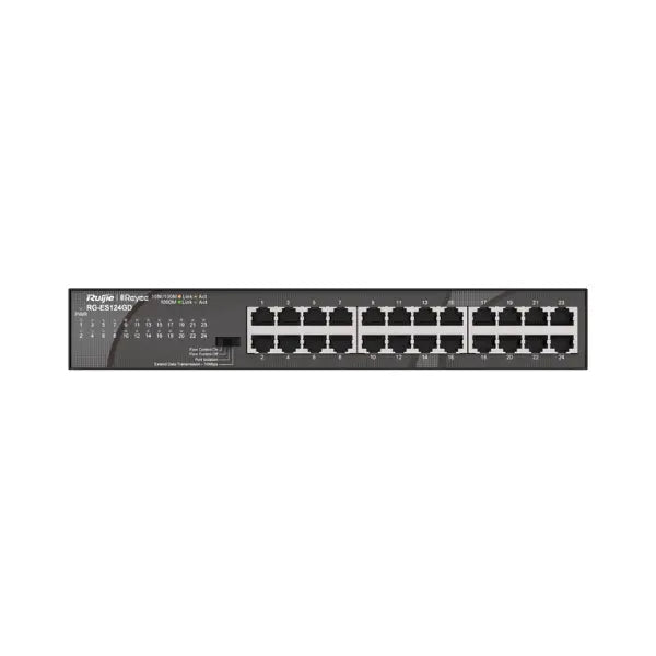 Ruijie Reyee RG-ES124GD 24-port unmanaged switch front view