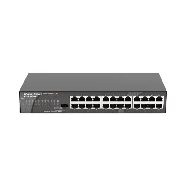 Ruijie Reyee RG-ES124GD 24-port unmanaged switch main view