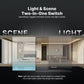 Star Feather 2-Gang Gray ZigBee Smart Switch