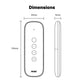 4 Buttons Zigbee Wireless Scene Controller  Up To 12 Scene 1*CR2032 Battery Exclude
