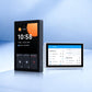 SONOFF NSPanel Pro displaying smart home dashboard