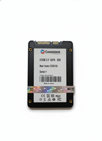 Consistent brand SSD on a white background