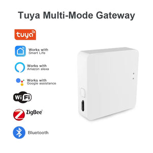 Side view of Tuya Zigbee wired LAN smart home gateway