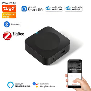 Side view of Tuya multi-mode smart home gateway