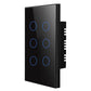 Smart Light Switch 6 Gang side view