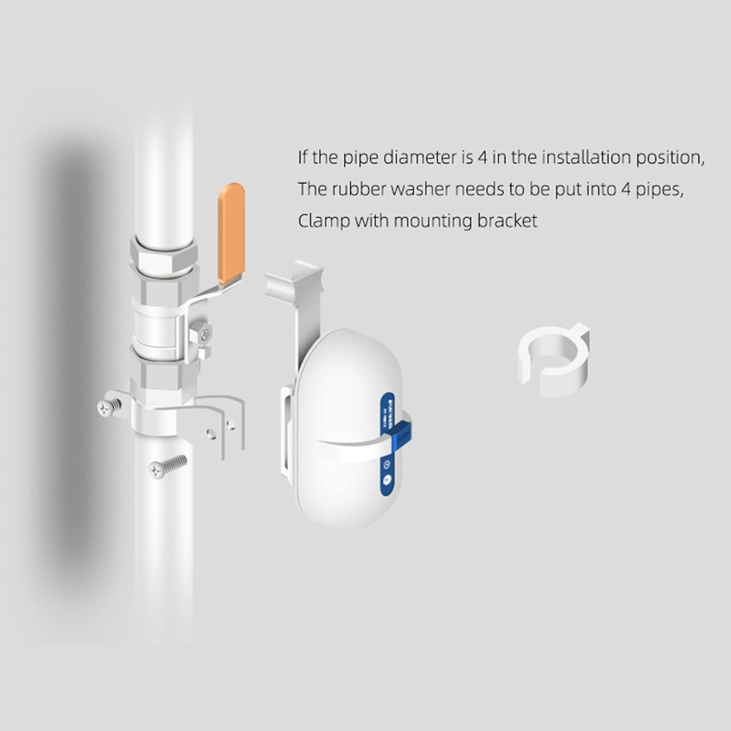 Smart WiFi valve controller for water and gas valves