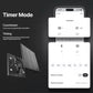 Star Feather gray 3-gang ZigBee touch wall switch