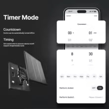 Star Feather gray 3-gang ZigBee touch wall switch