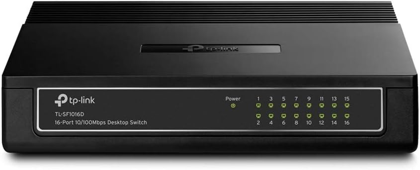 TP-Link TL-SF1016D switch main view