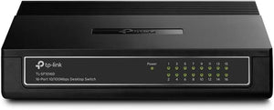 TP-Link TL-SF1016D switch main view