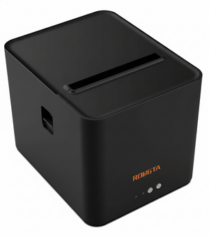 Black external hard drive dock with ROHITA branding on a white background