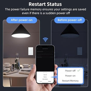 Tuya 4 Gang Mechanical WiFi Switch