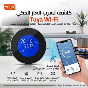 Tuya Wi-Fi intelligent gas leak detector main view