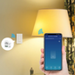 Tuya ZigBee 3 Gang mini switch module installed behind wall switch