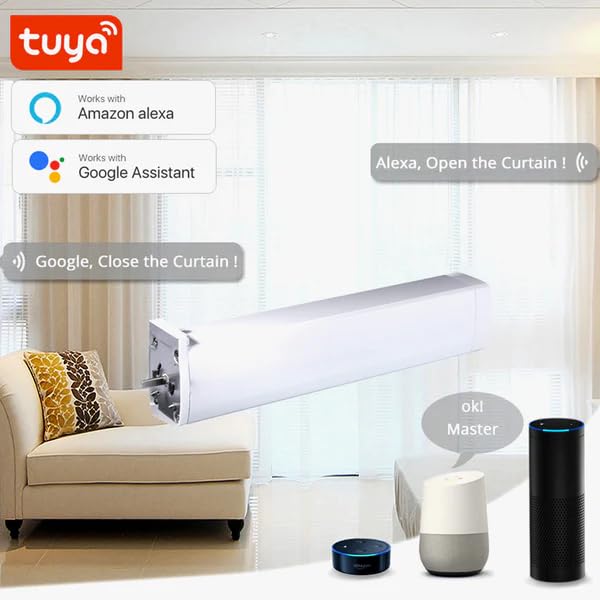 Tuya Zigbee Smart Curtain Motor side view
