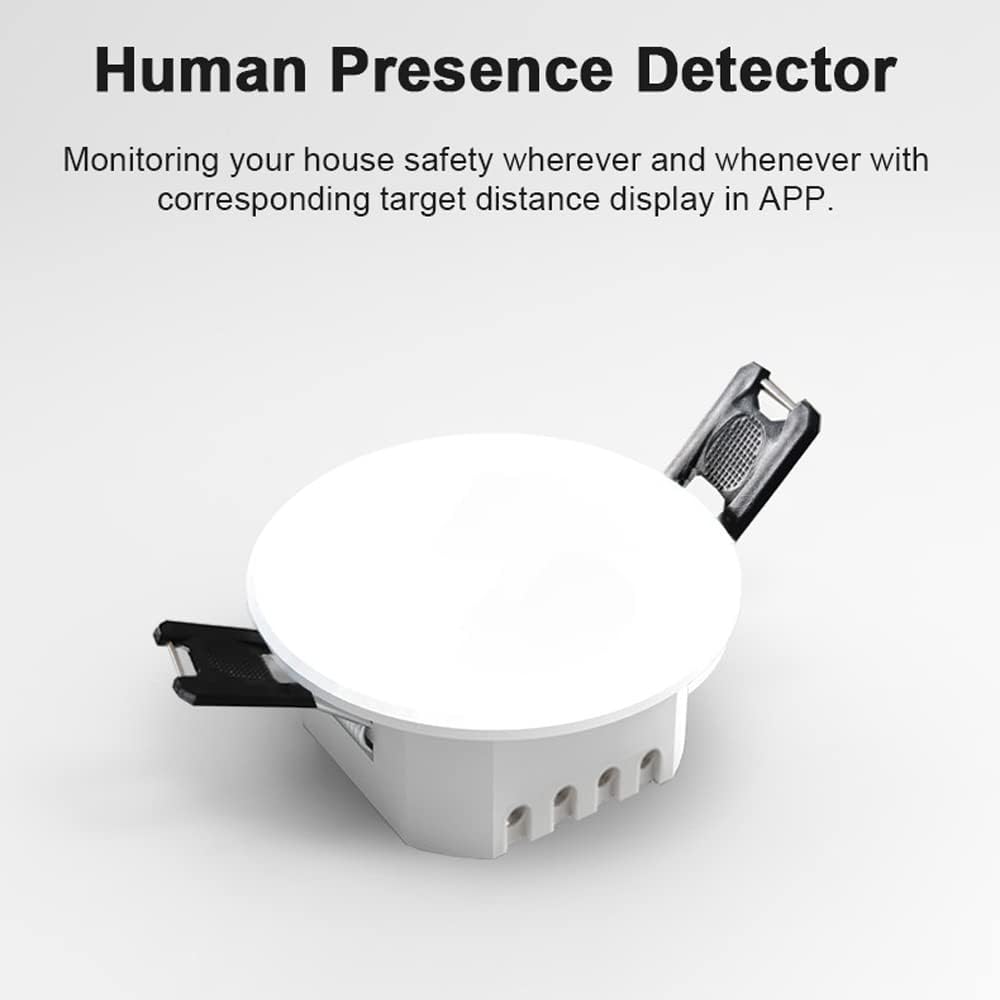Tuya Zigbee human presence detector side view