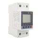 Tuya smart energy meter installed in electrical panel