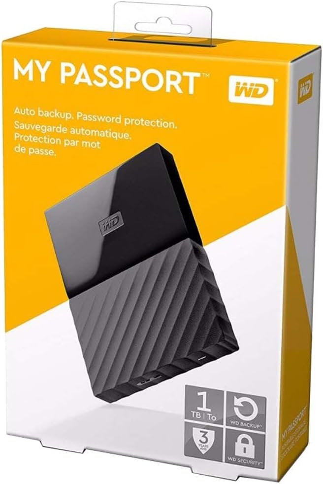 WD My Passport Ultra external drive main view